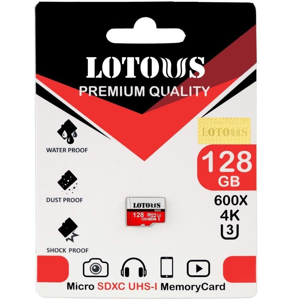MICROSD-128GB-LOTOUS-1.jpg کارت حافظه MICRO SD ظرفیت 128 گیگابایت برند LOTOUS - Image 1